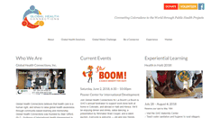 Desktop Screenshot of globalhealthconnections.org
