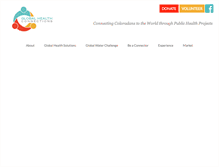 Tablet Screenshot of globalhealthconnections.org